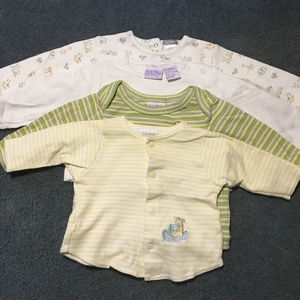 Bundle of 4 Long Sleeve Baby Tops